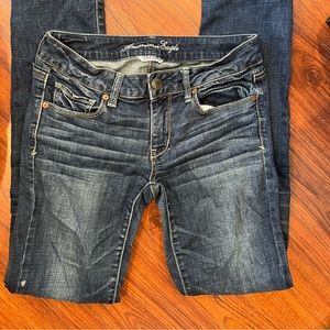 American eagle size 6 extra long skinny jeans